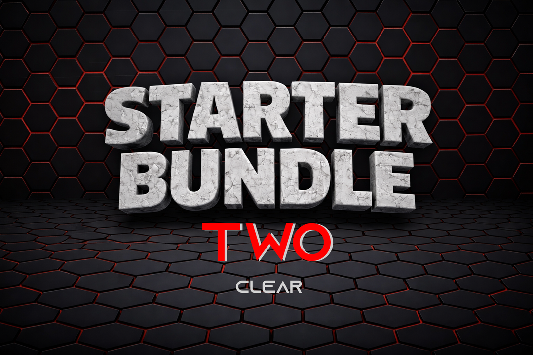 Starter Bundle TWO - Clear